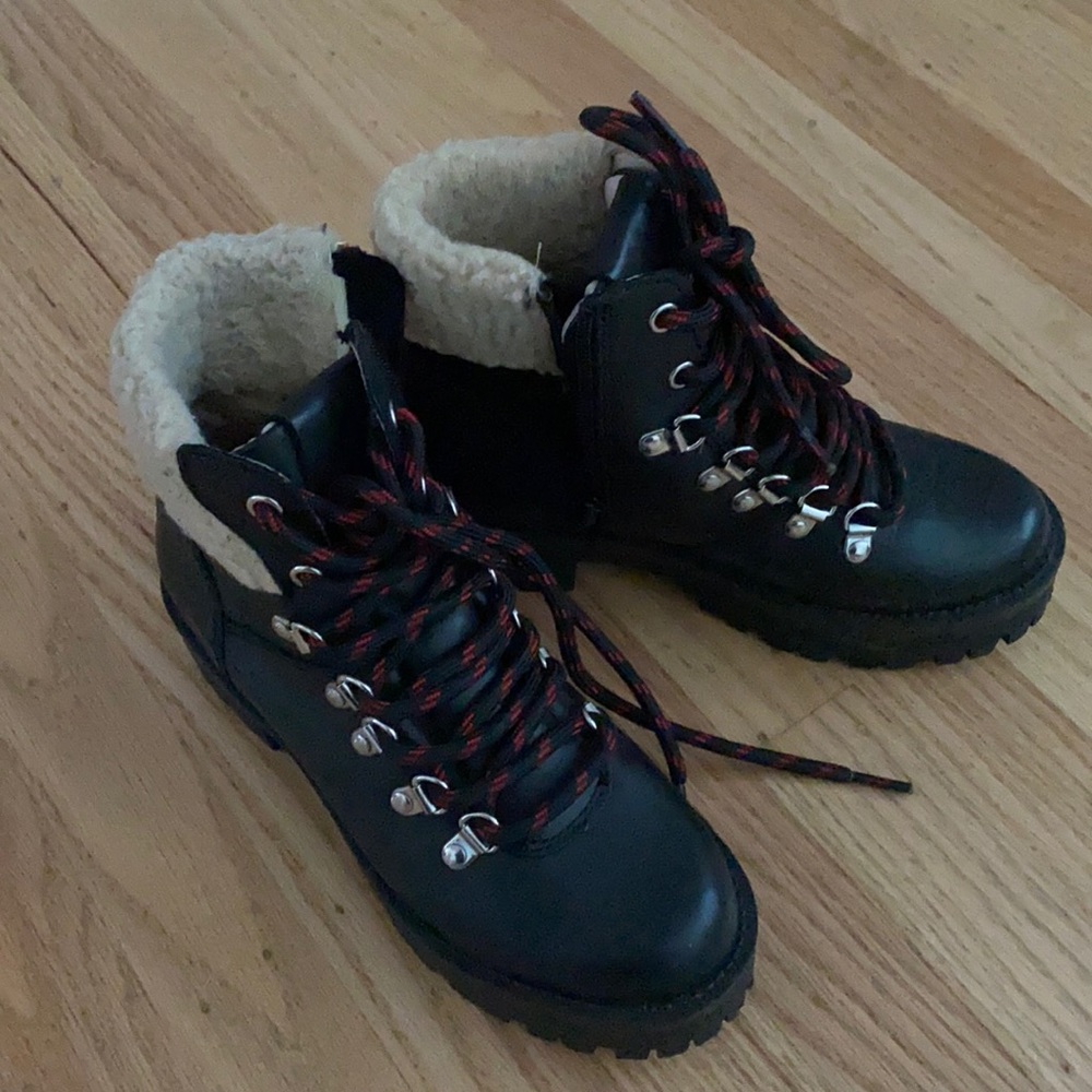 Steve Madden combat boots